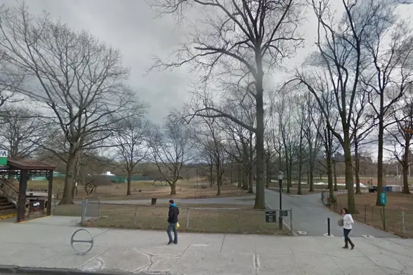 The 242nd Street entrance of Van Cortland Park in the Bronx is getting a facelift